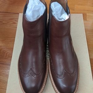 New Johnston & Murphy Wingtip Chelsea Boots